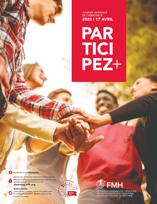 Journée mondiale de l'hémophilie 2020, Participez
